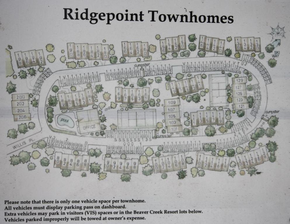 Ridgepoint Townhouse #1320342 Avon Ngoại thất bức ảnh